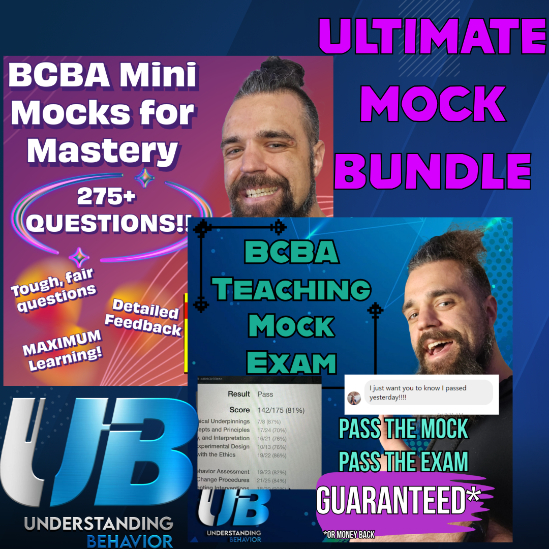 Ultimate BCBA Exam Mock Bundle – Understanding Behavior BCBA Exam Prep Shop